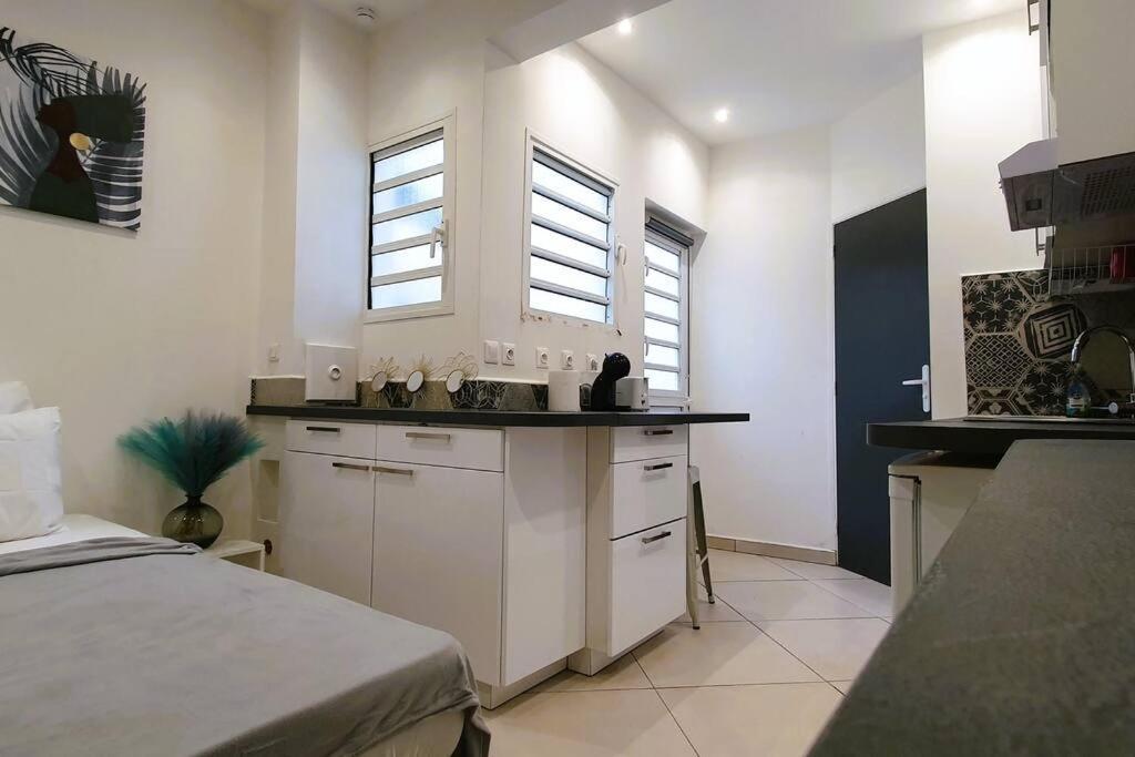 Studio Pour 2 Personnes Proche De L'Hopital Et Du Jardin De L'Etat 생드니 외부 사진
